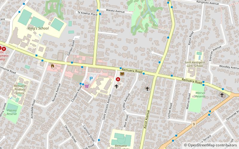 Remuera Library location map