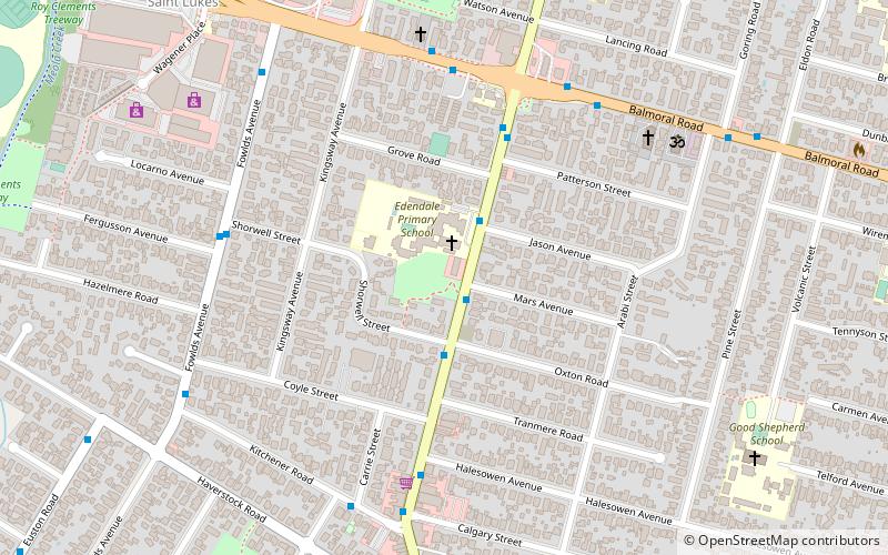 Sandringham location map