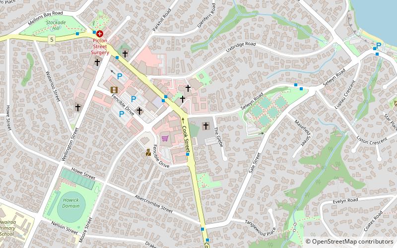 All Saints Church location map