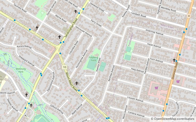 Kiwitea Street location map
