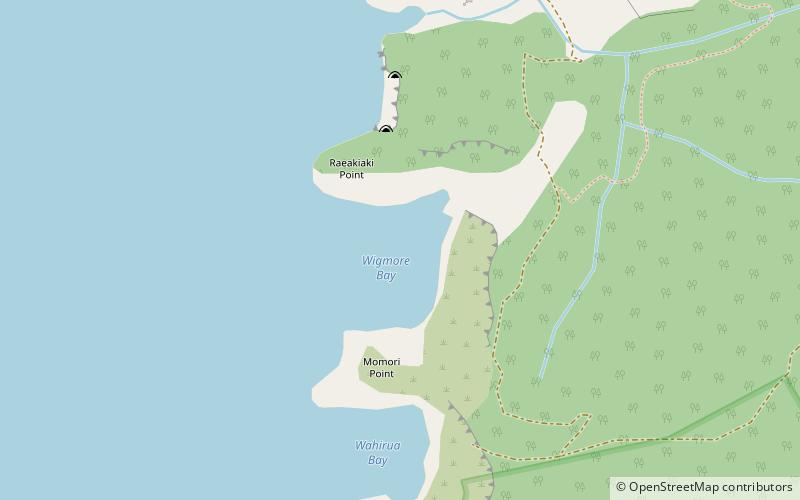 wigmore bay beach location map