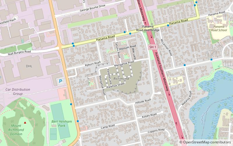 McLennan Hills location map