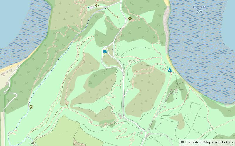 Waitawa Regional Park location map