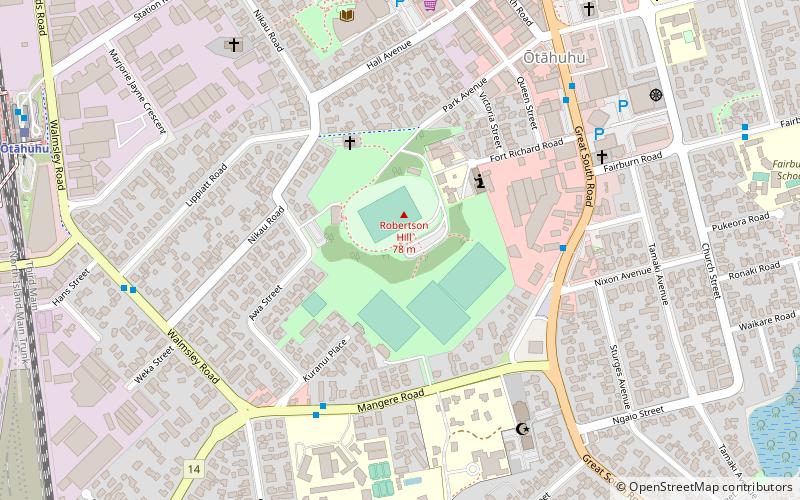 Robertson Hill location map