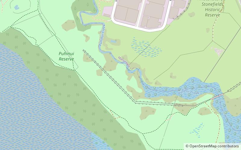 Puhinui Craters location map