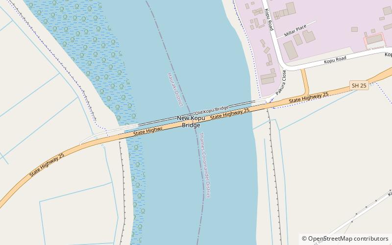 Kopu-Brücke location map