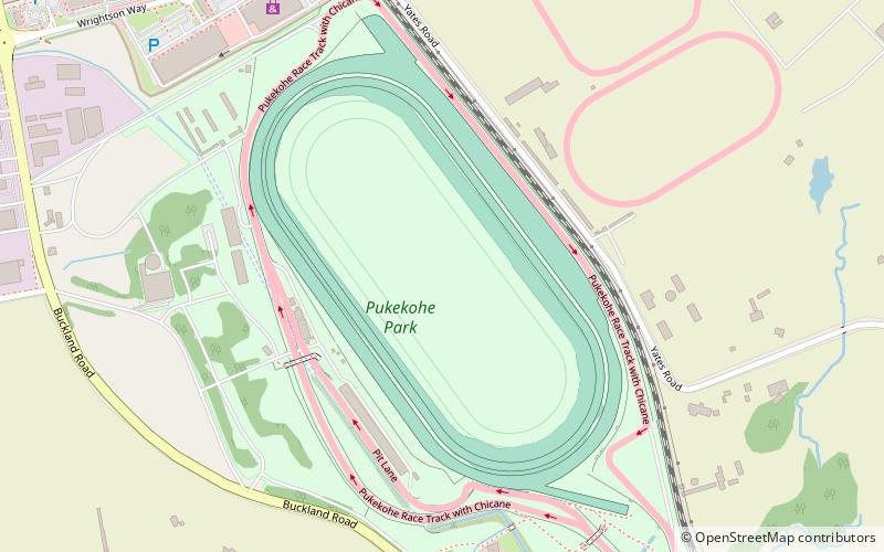 Pukekohe Park Raceway location map