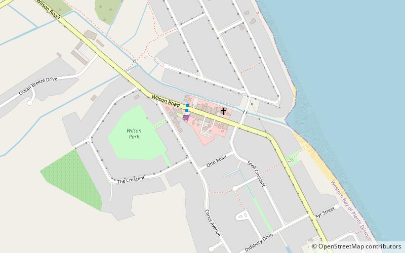 Waihi Beach location map