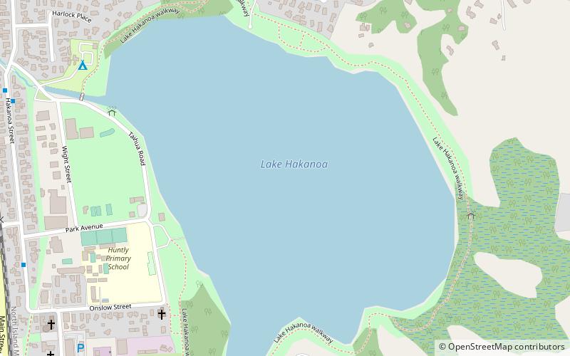Lake Hakanoa location map
