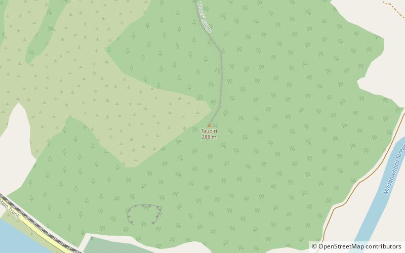 mount taupiri location map