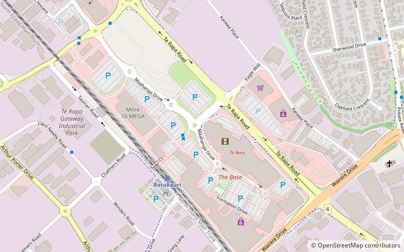 The Base Shopping Centre location