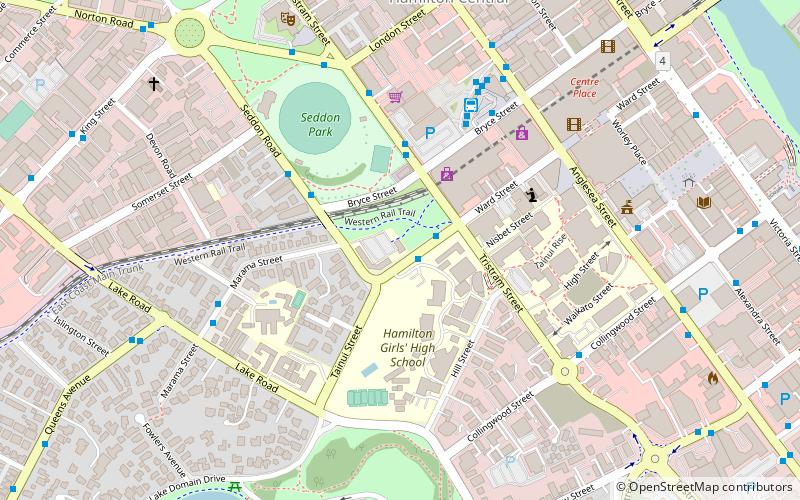 Seddon Park location map