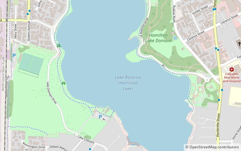 Lake Rotoroa location map