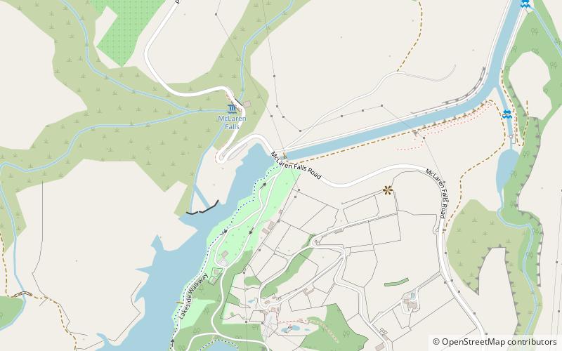 Mclaren Falls Park location map
