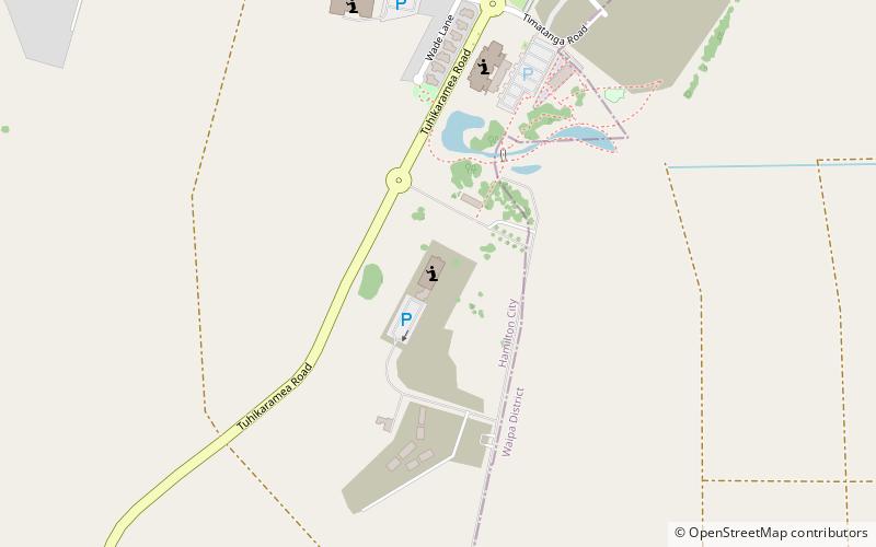 Hamilton-Tempel location map