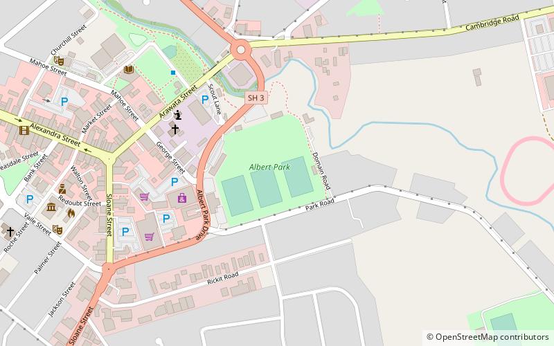 Albert Park location map