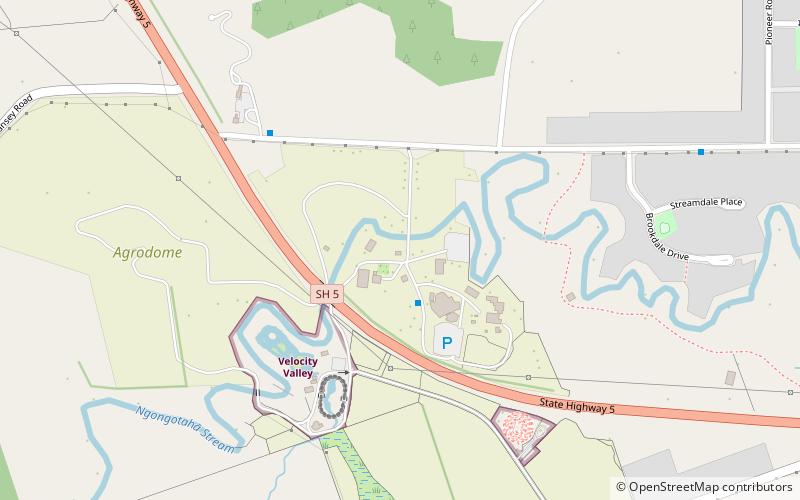 Agrodome location map