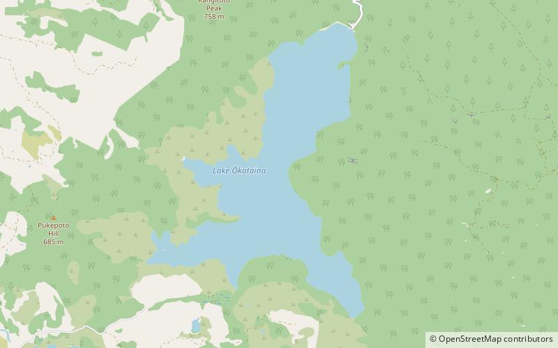 Lake Okataina location map