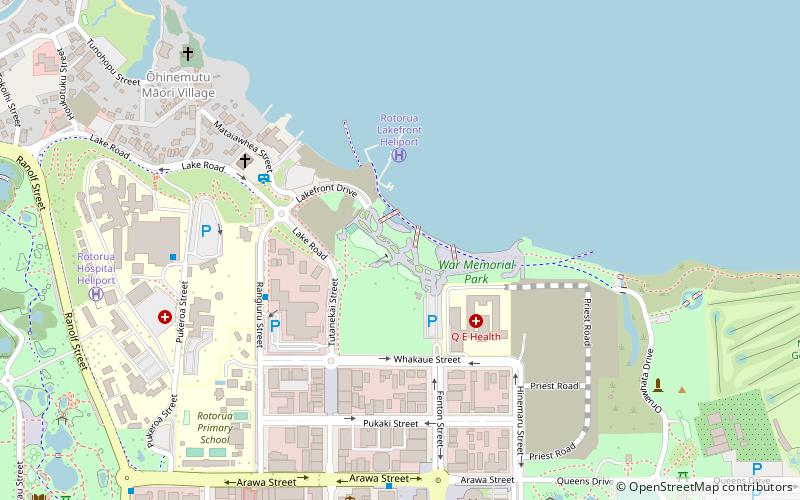 lake rotorua location map