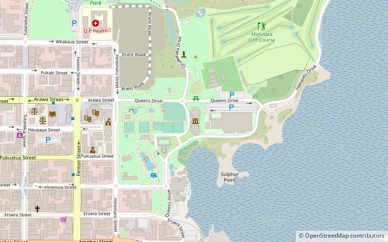 Rotorua Museum location map