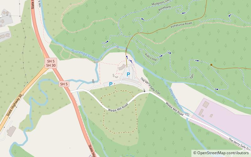 Mountain Bike Rotorua location map