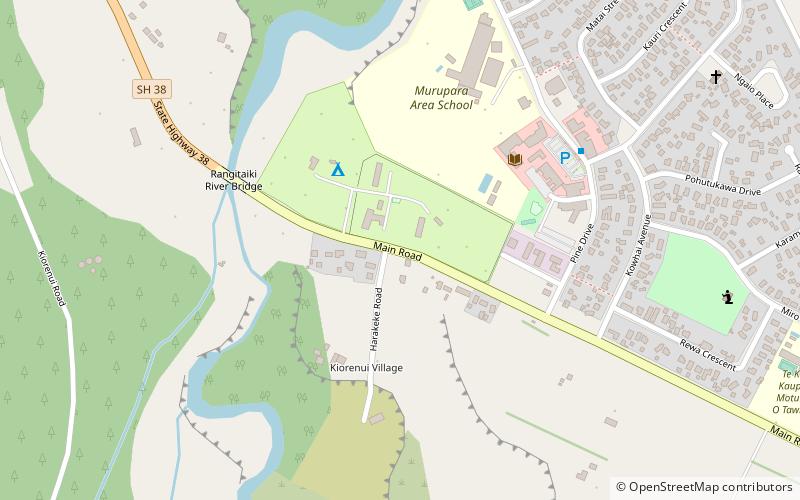 Murupara location map
