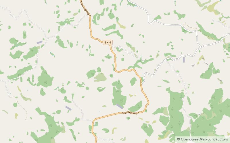 madonna falls piopio location map