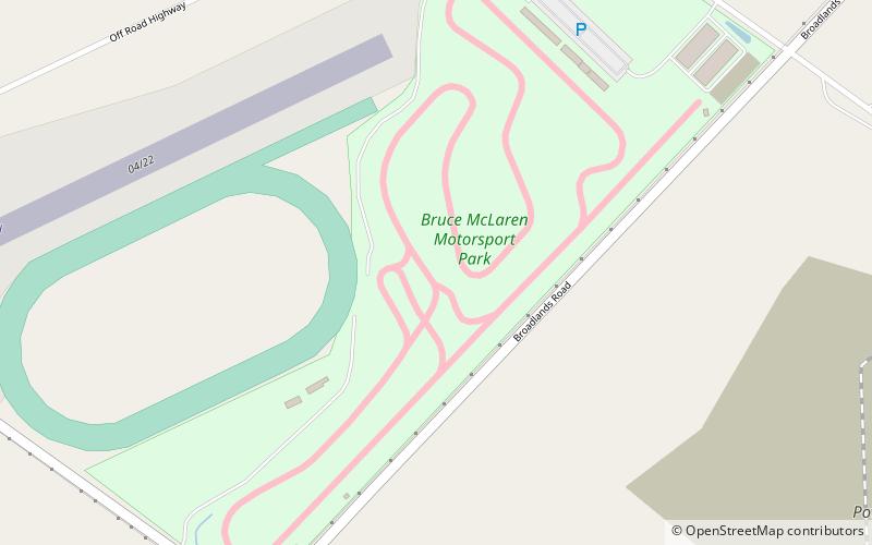bruce mclaren motorsport park location map
