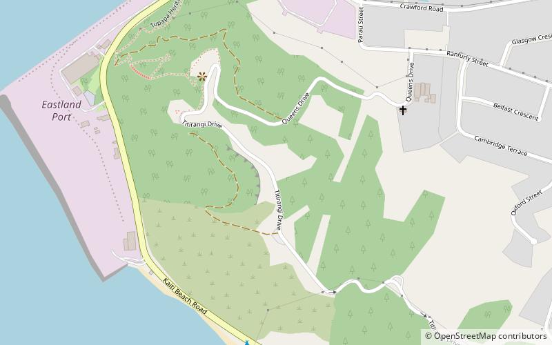 titirangi hill gisborne location map