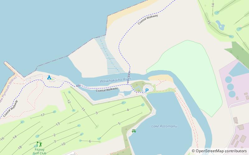 Puente Te Rewa Rewa location map
