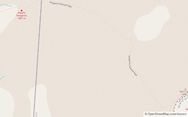 Tongariro location map