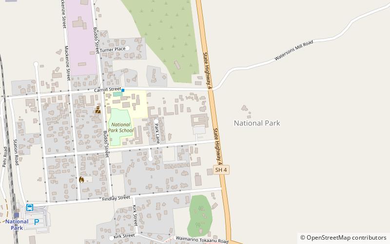 National Park Village location map