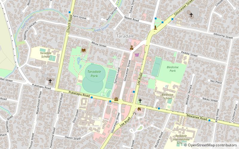 Taradale location map