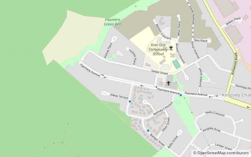 Flaxmere location map