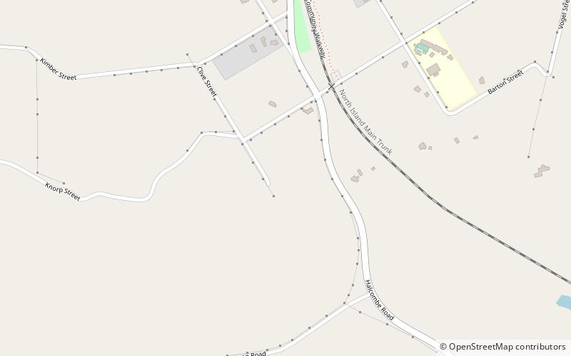 Halcombe location map