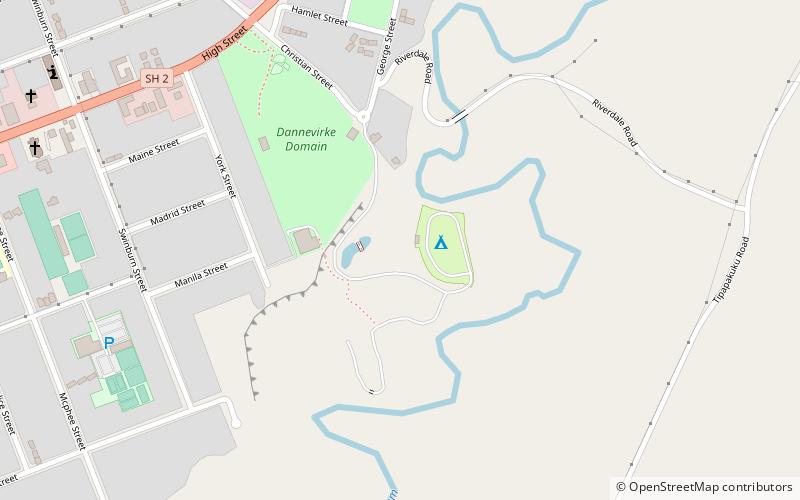 dannevirke domain location map