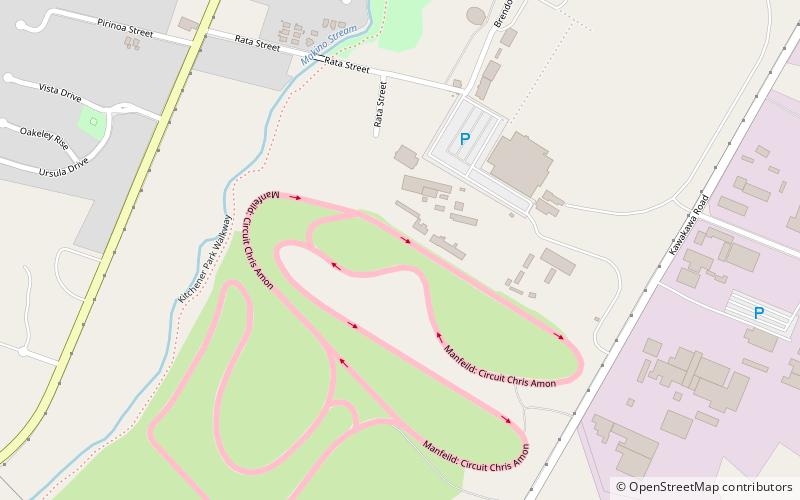 Manfeild Circuit Chris Amon location map