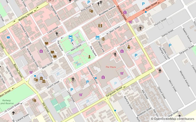 The Plaza Shopping Centre location map