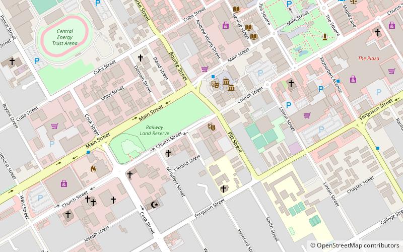 centrepoint theatre palmerston north location map