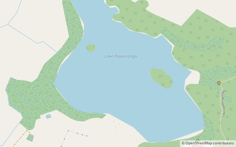 Lake Papaitonga location map