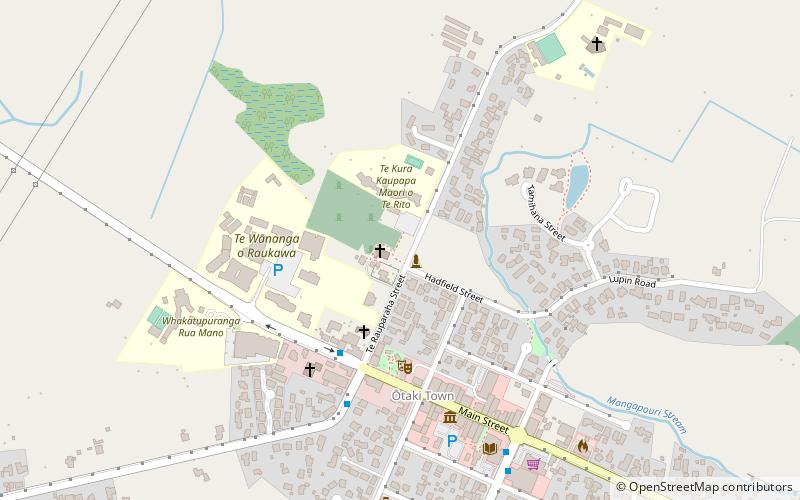 Rangiātea Church location map