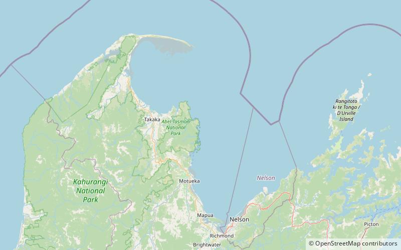 rezerwat morski tonga island location map