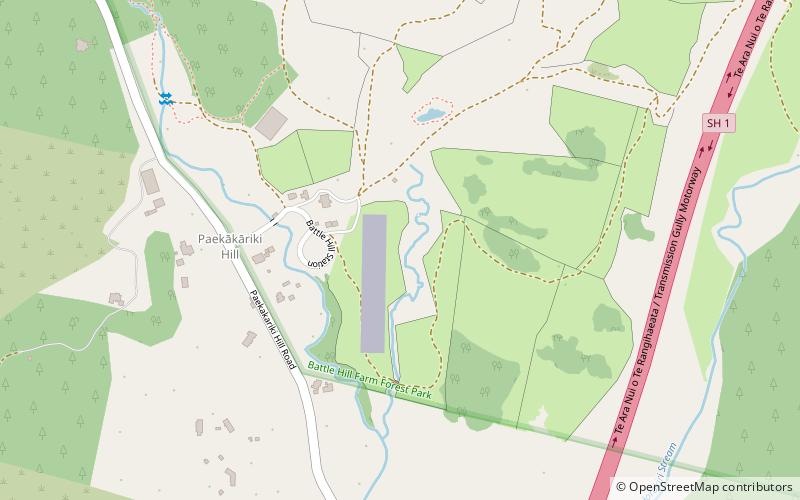 Battle Hill Farm Forest Park location map
