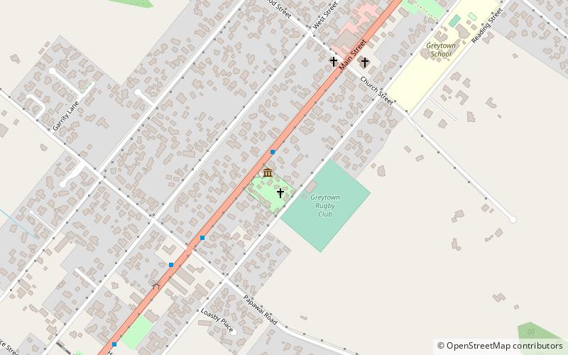 Cobblestones Museum location map