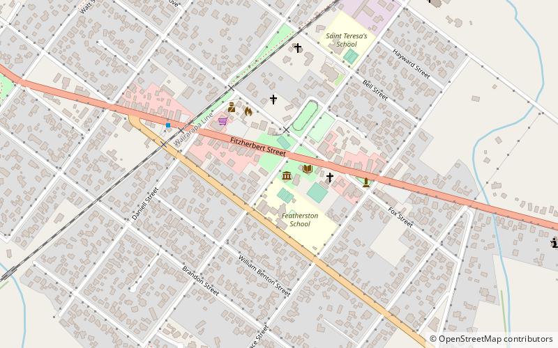 Fell Locomotive Museum location map