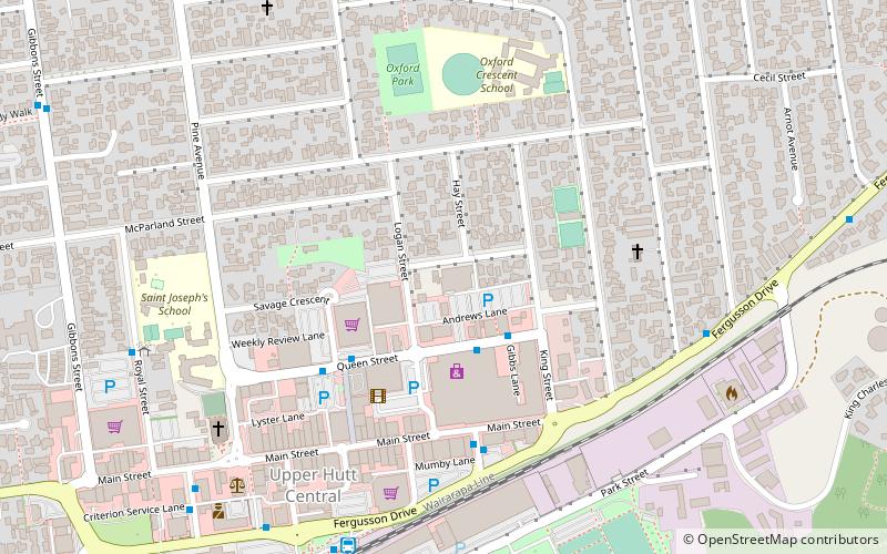 Upper Hutt Women's Centre location map