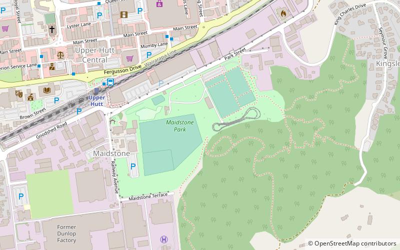 Maidstone Park location map