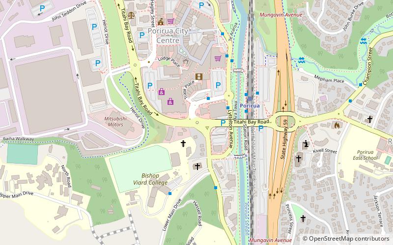 Porirua Central location map