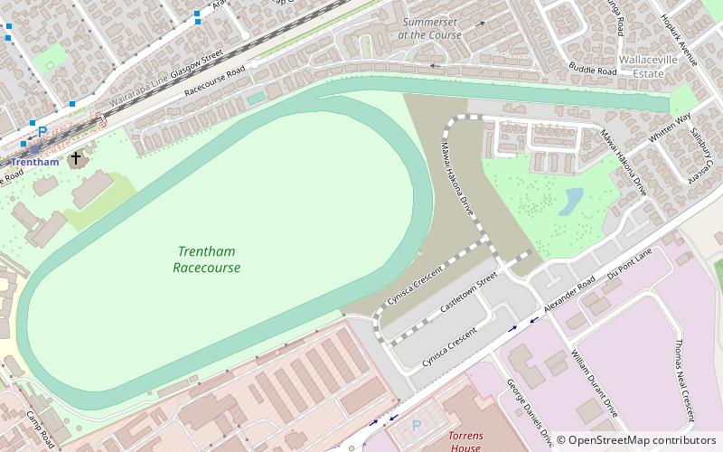 Wellington Racing Club location map