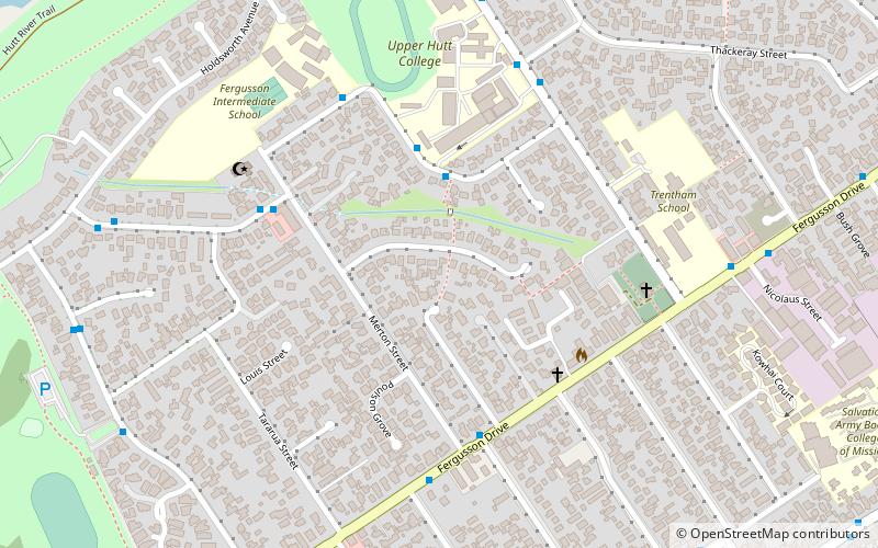 Trentham location map